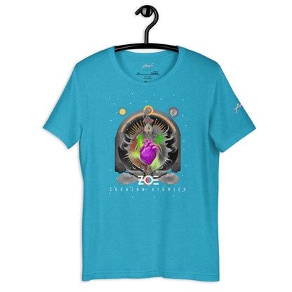 Playera Harmony Style: Corazón atómico - Zoé