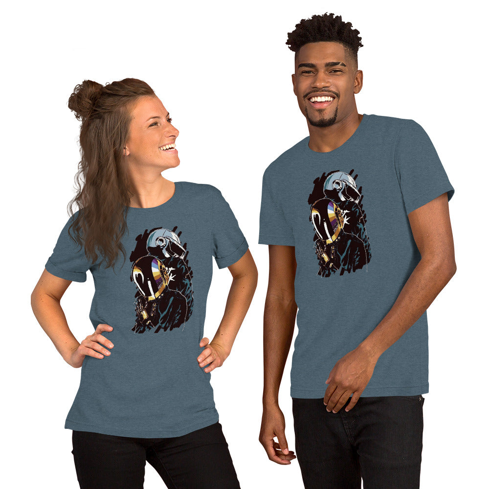 Playera Core Vibes: "Rhythm Scratch" - Daft Punk