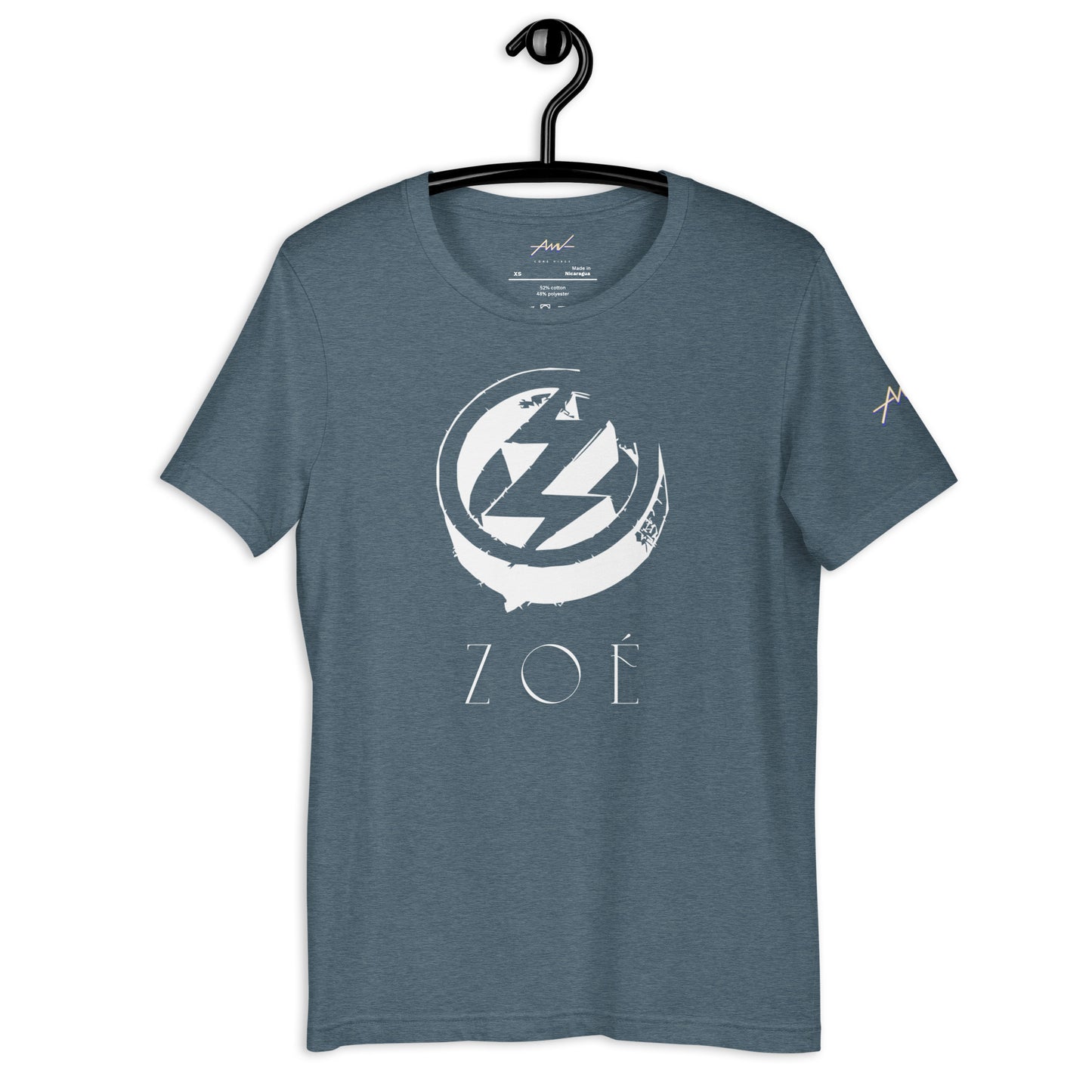 Playera Core Vibes: Zoé Rayo Desgastado
