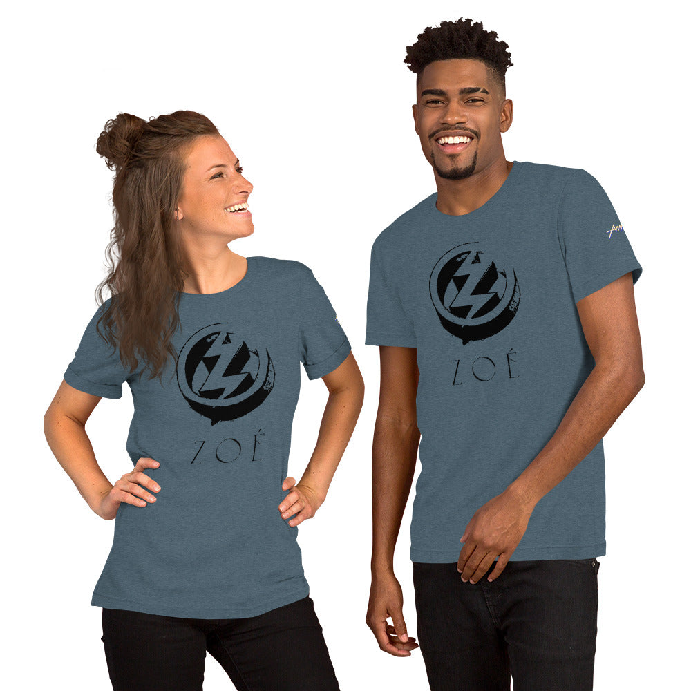 Playera Core Vibes: Zoé Rayo Desgastado