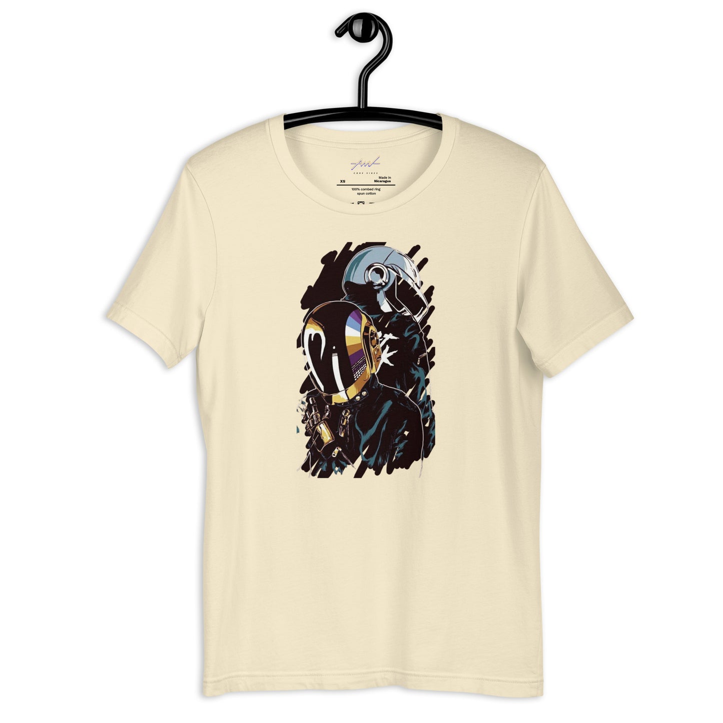 Playera Core Vibes: "Rhythm Scratch" - Daft Punk