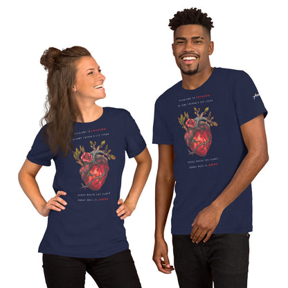 Playera Harmony Style: Labios Rotos (corazón)- Zoé