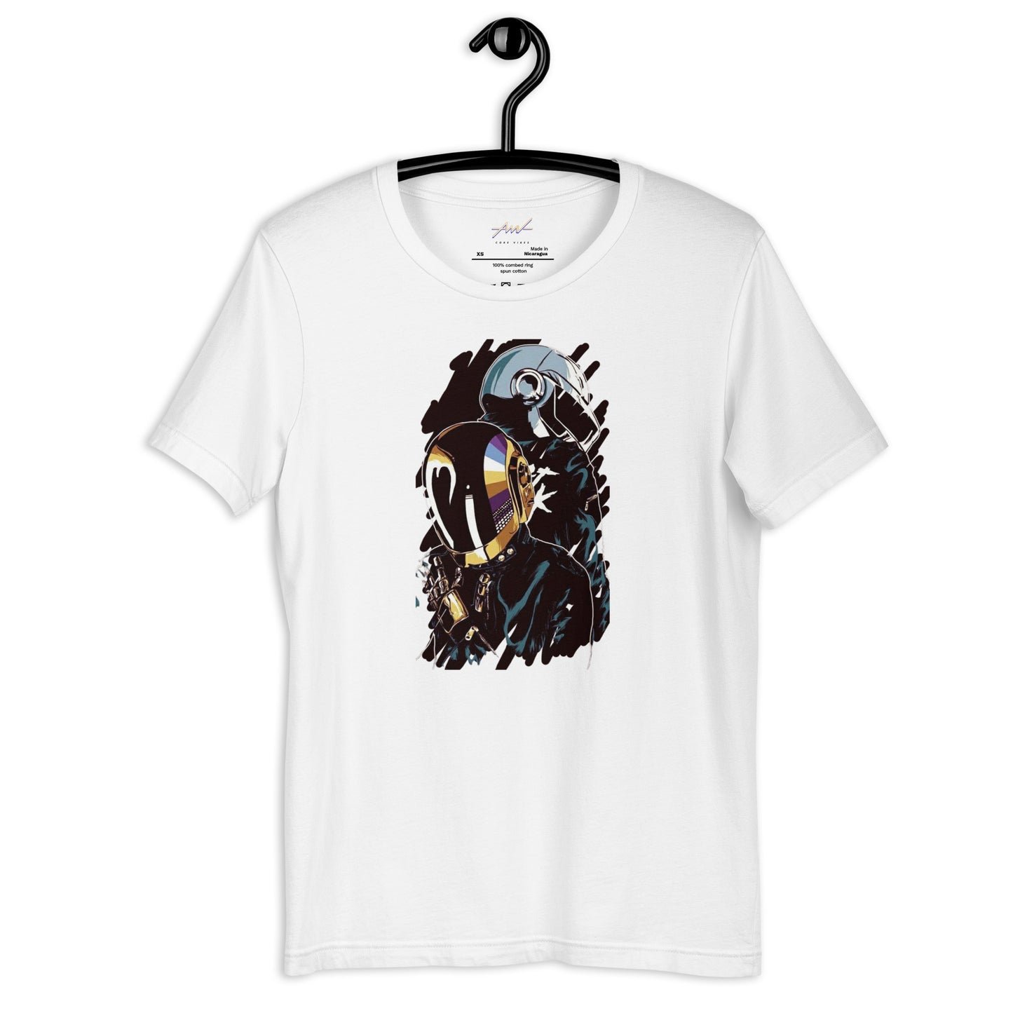 Playera Core Vibes: "Rhythm Scratch" - Daft Punk