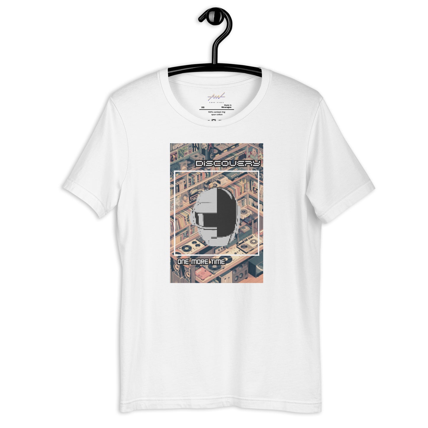 Playera Core Vibes: "Discovery Pixels" - Daft Punk
