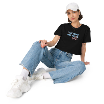 Playera Harmony Style: "DfMF World Tour 2" (Crop top) - Bad Bunny
