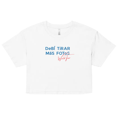 Playera Harmony Style: "DfMF World Tour 2" (Crop top) - Bad Bunny