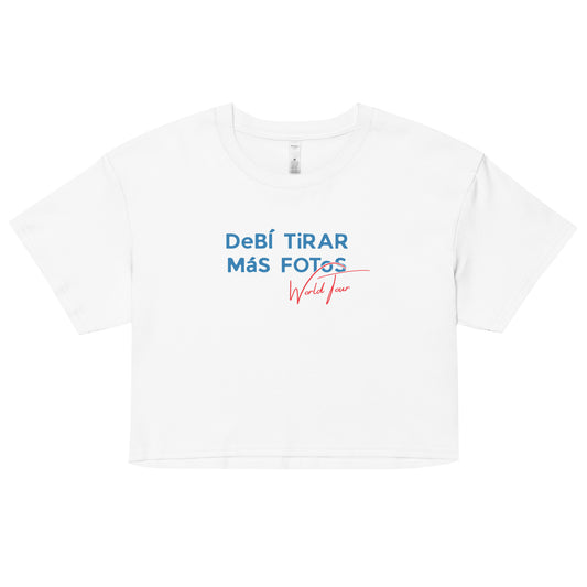 Playera Harmony Style: "DfMF World Tour 2" (Crop top) - Bad Bunny