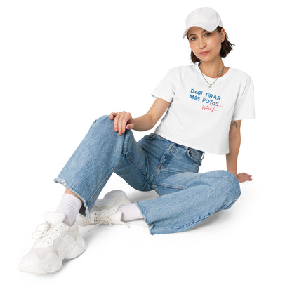 Playera Harmony Style: "DfMF World Tour 2" (Crop top) - Bad Bunny